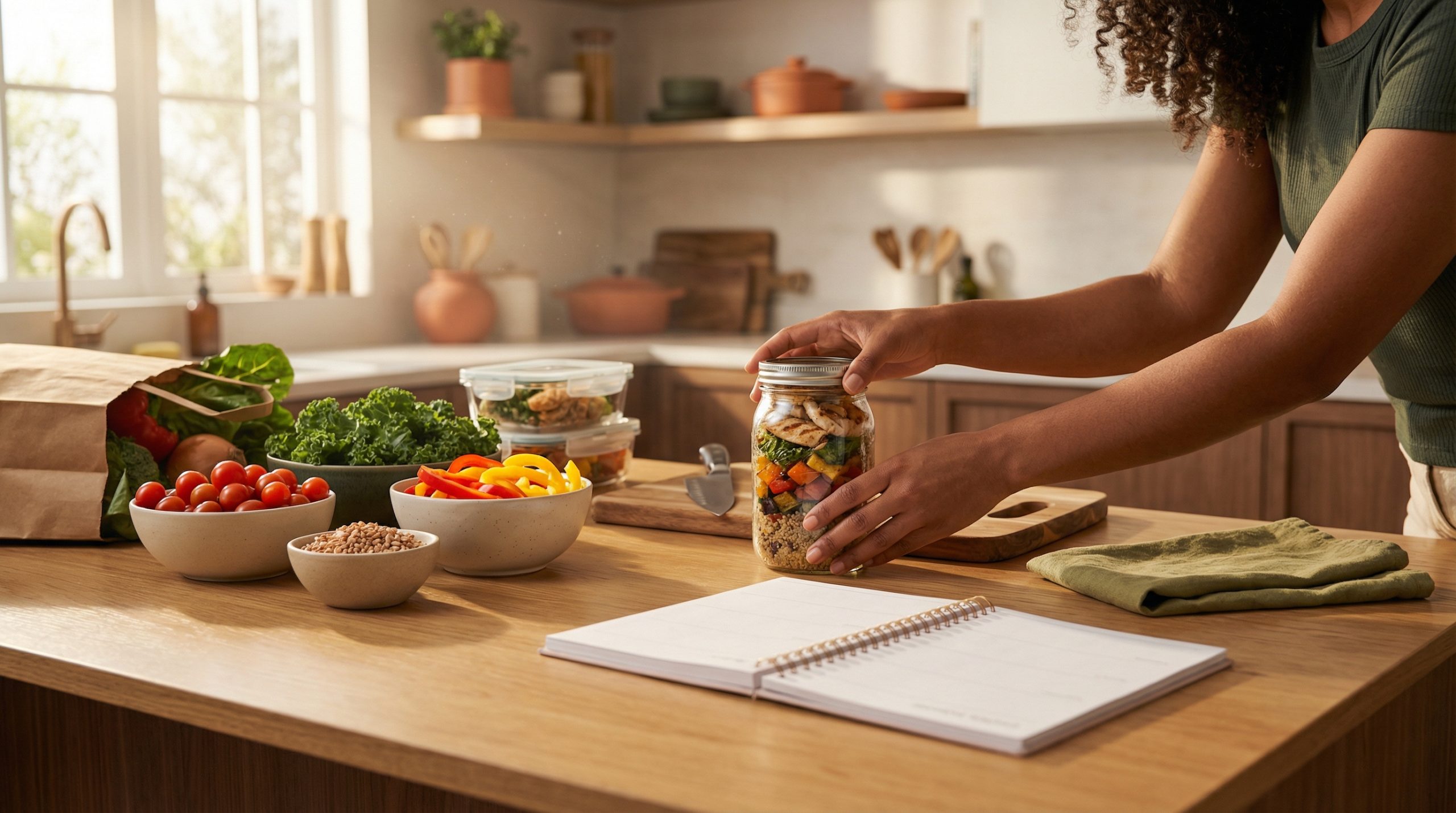 Crie seu Cardápio da Semana e dê adeus à cozinha todo dia
