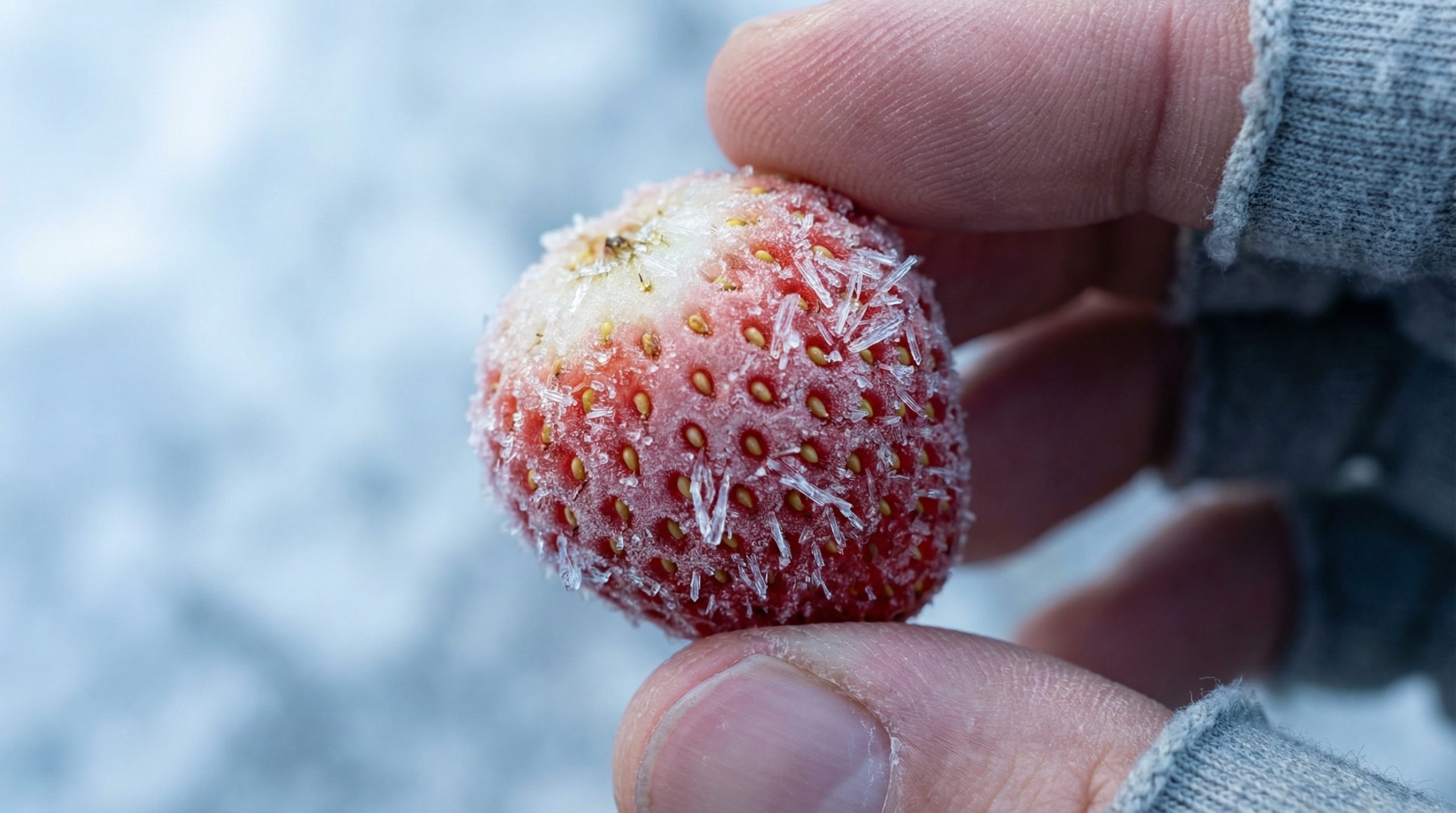 Cristais de gelo somem se você Congelar e Armazenar bem - 2