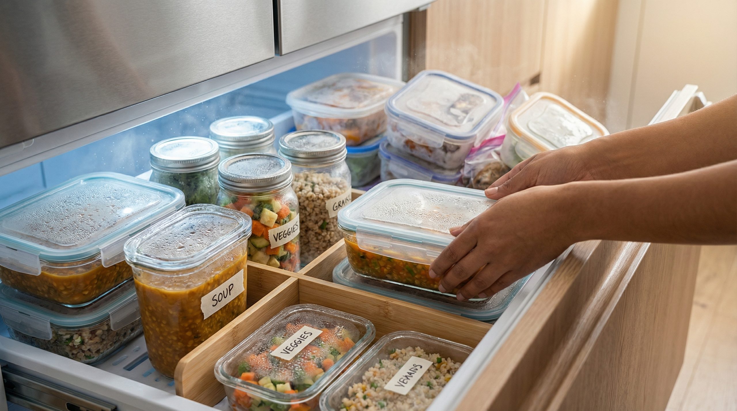 Vidro vence o plástico na hora de Congelar e Armazenar?