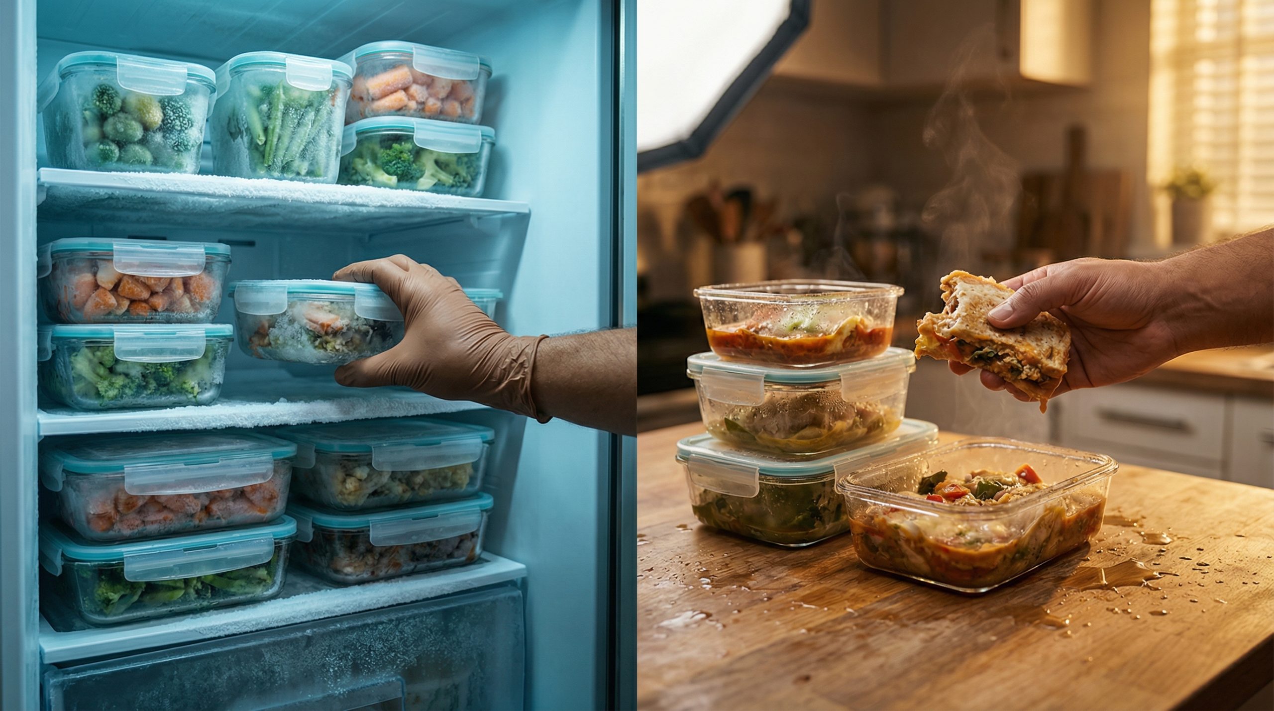 Descongelar errado anula o esforço de Congelar e Armazenar?