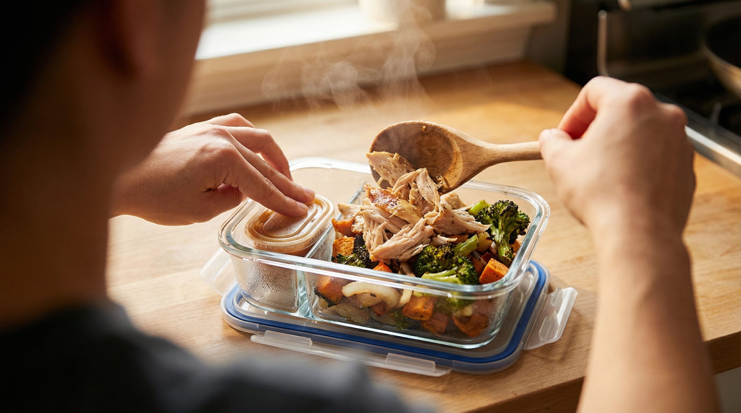 Textura de prato feito nas Marmitas por Refeição - 2