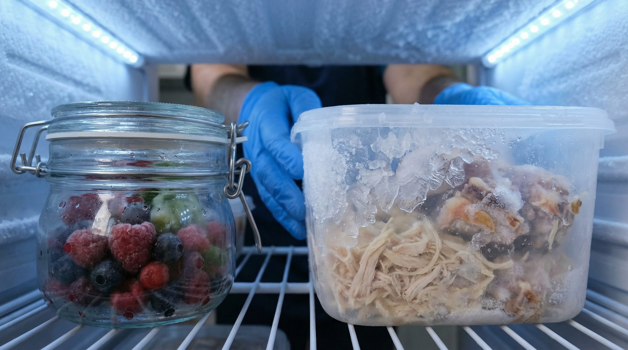 Excesso de ar queima a comida no Congelar e Armazenar - 2