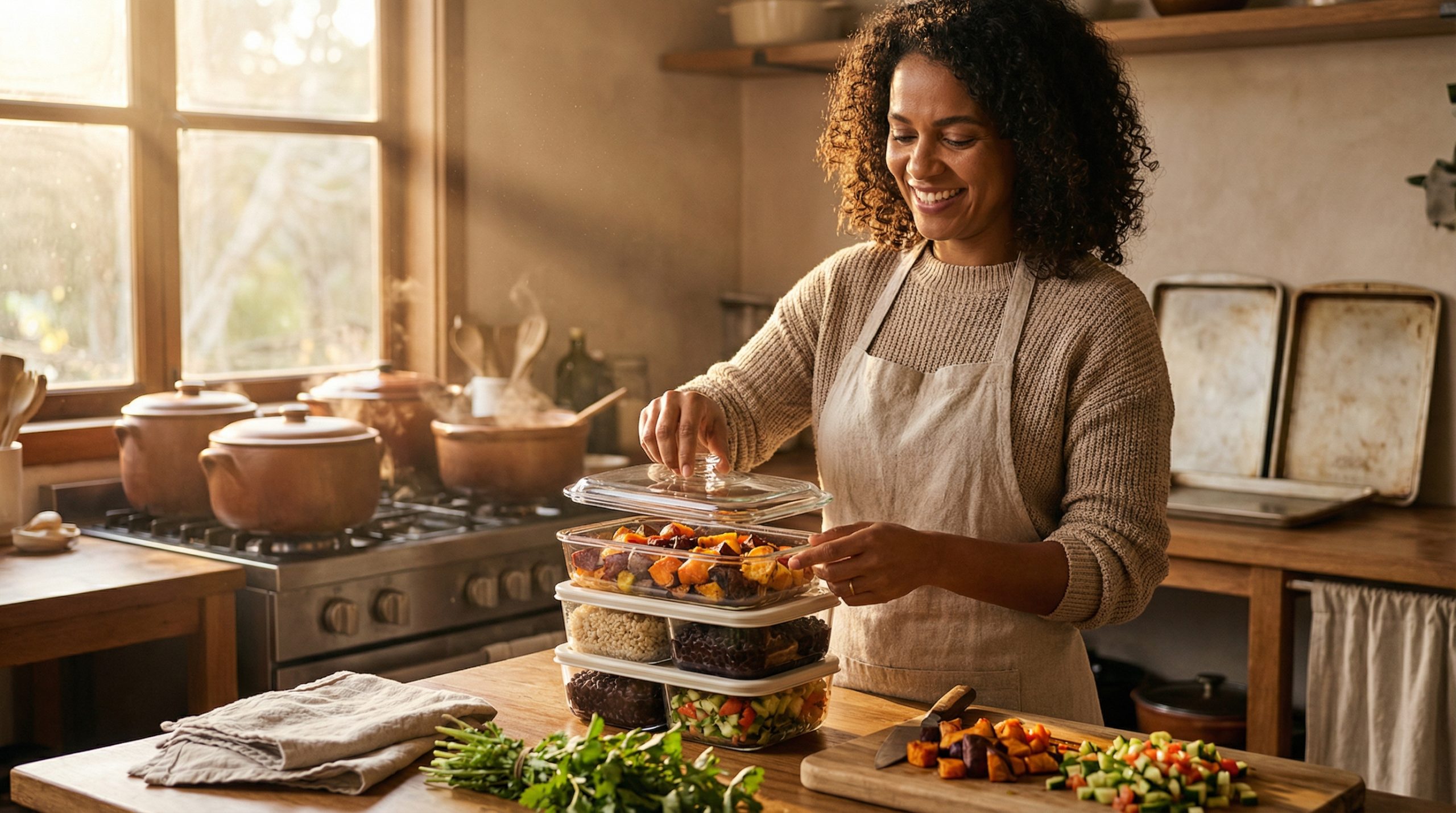 Sabor caseiro e folga na cozinha nascem do Preparo em Lote