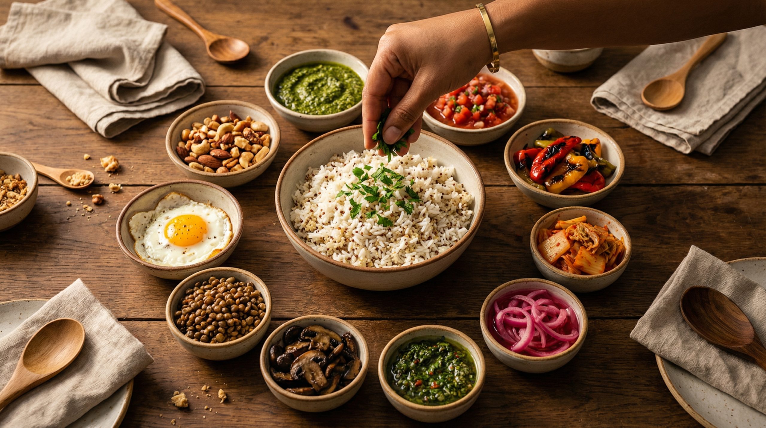 A mesma base vira pratos novos com Ingredientes Coringa