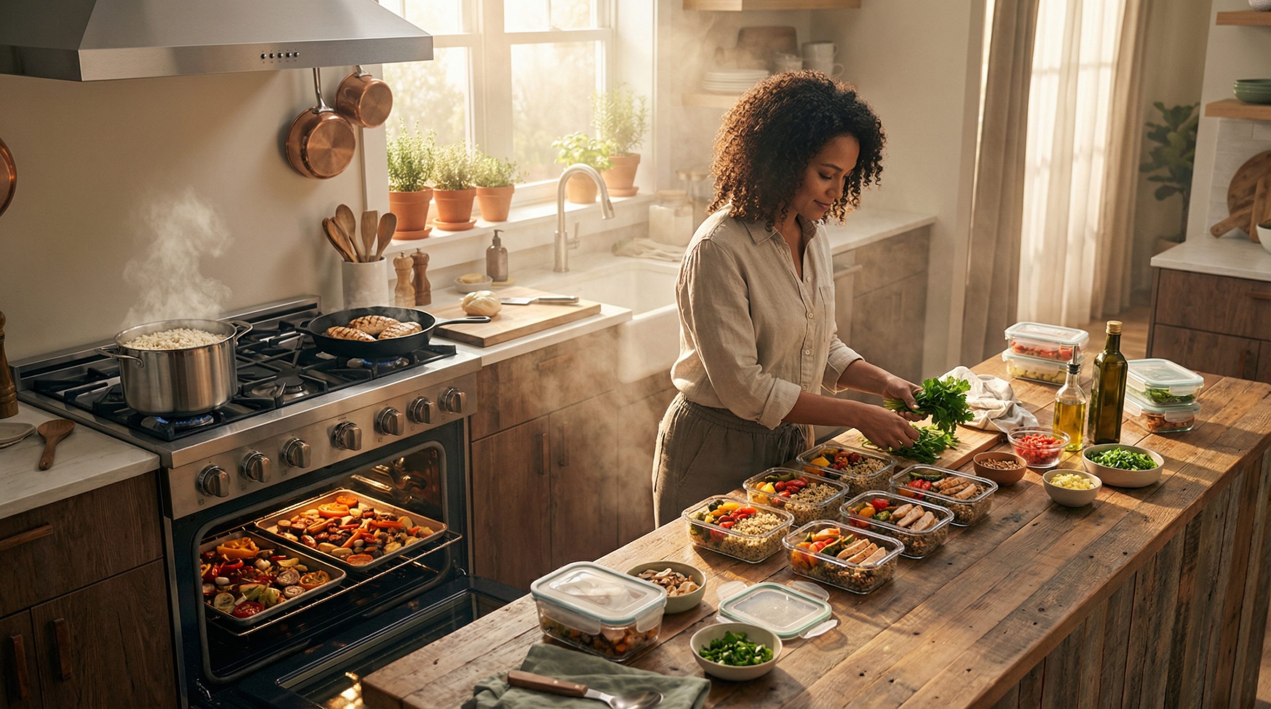 Preparo em Lote — cozinhe bases variadas num único ciclo