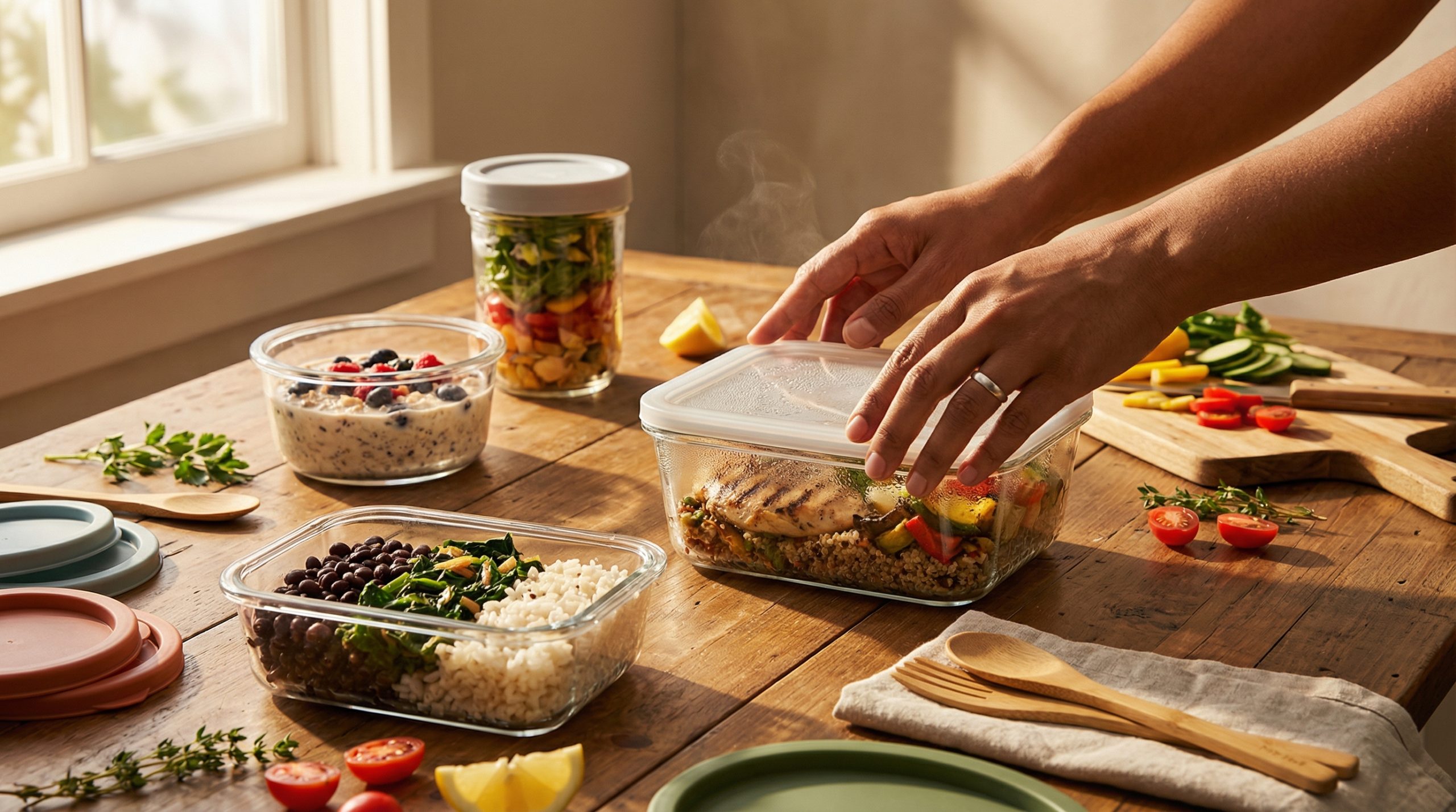 Montagem correta blinda suas Marmitas por Refeição