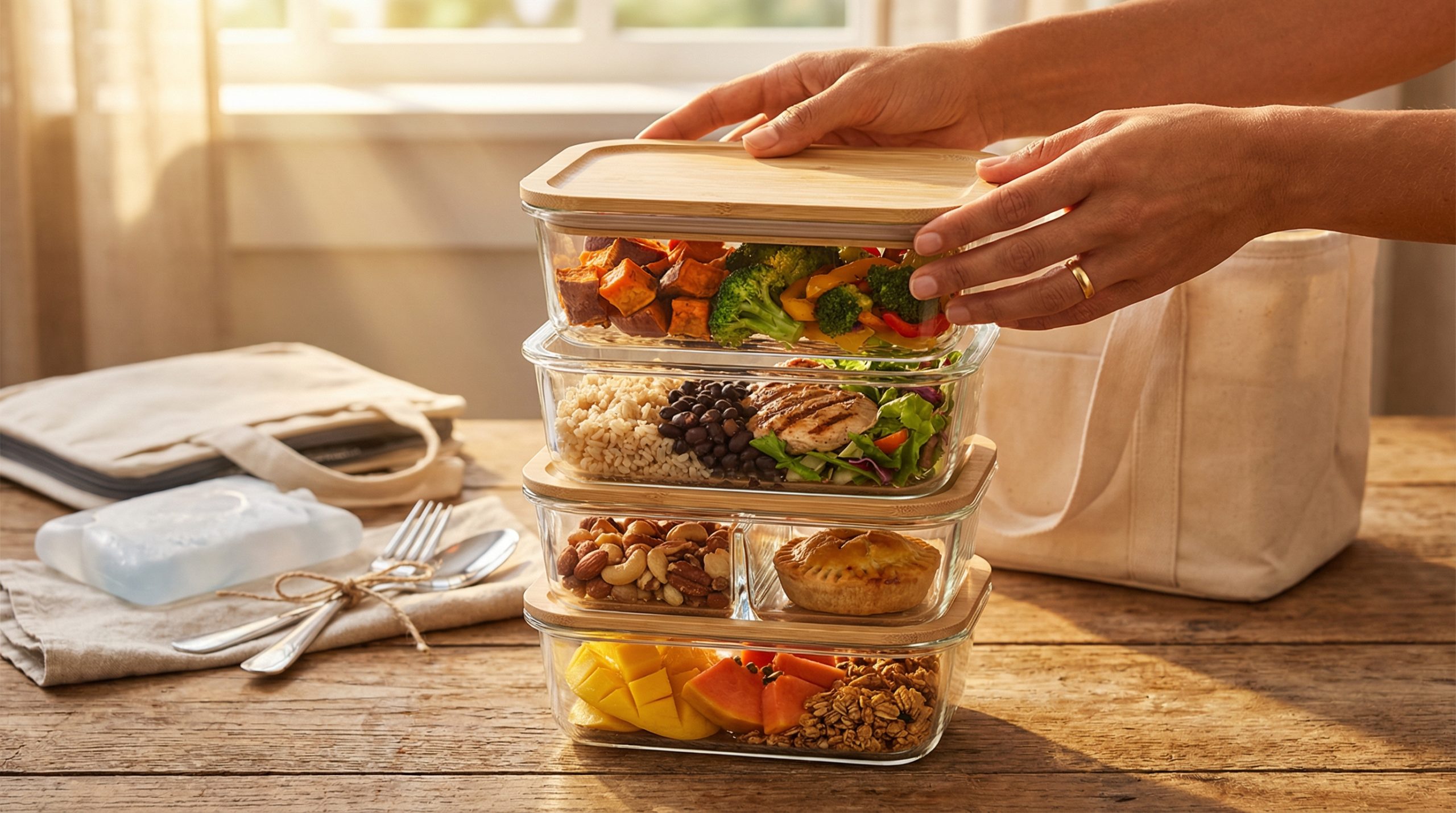 Camadas estratégicas salvam as Marmitas por Refeição