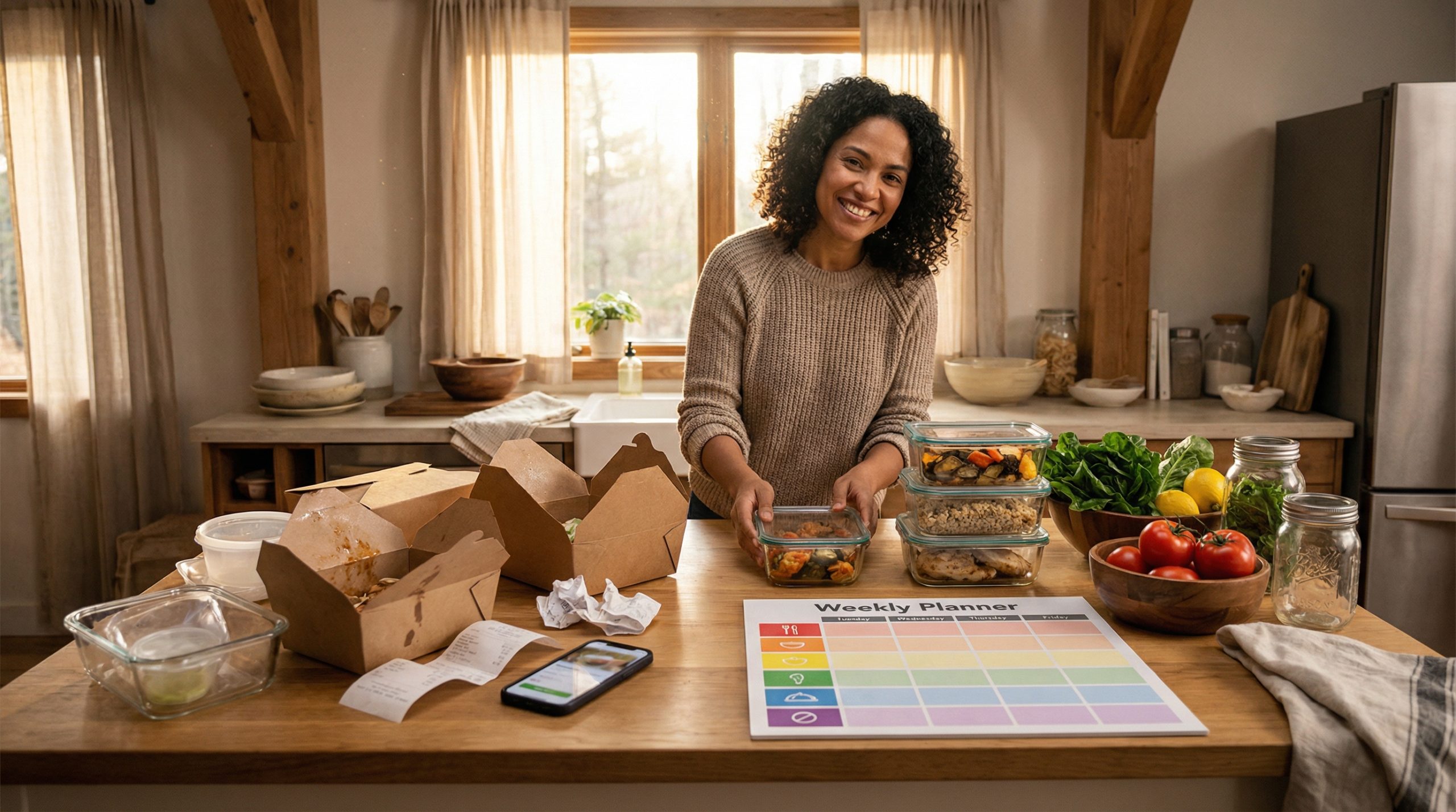 Troque o estresse diário por um Cardápio da Semana