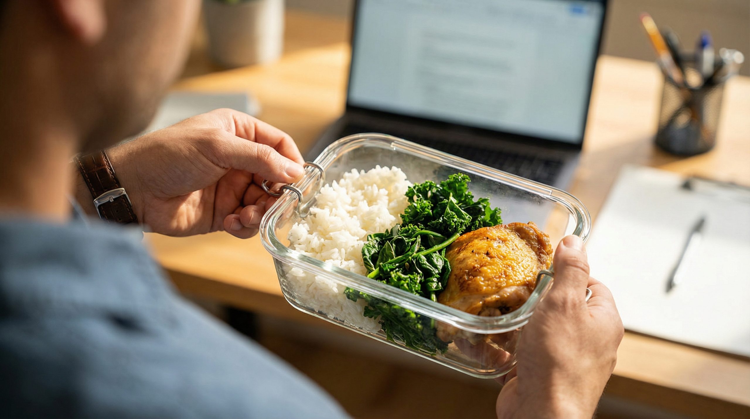 Comida intacta (o dia todo) nas Marmitas por Refeição - 2