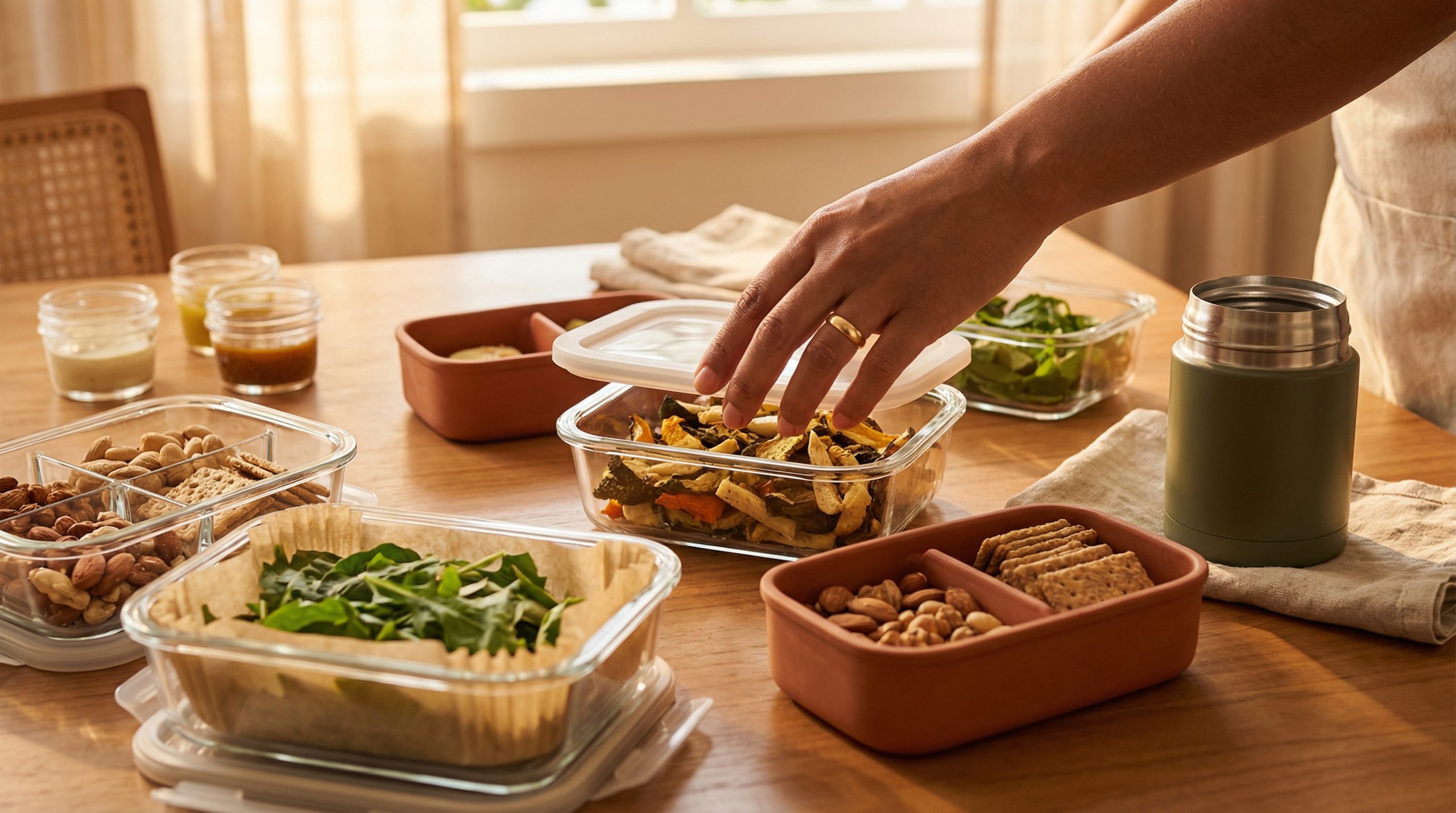 Evite umidade na montagem das Marmitas por Refeição