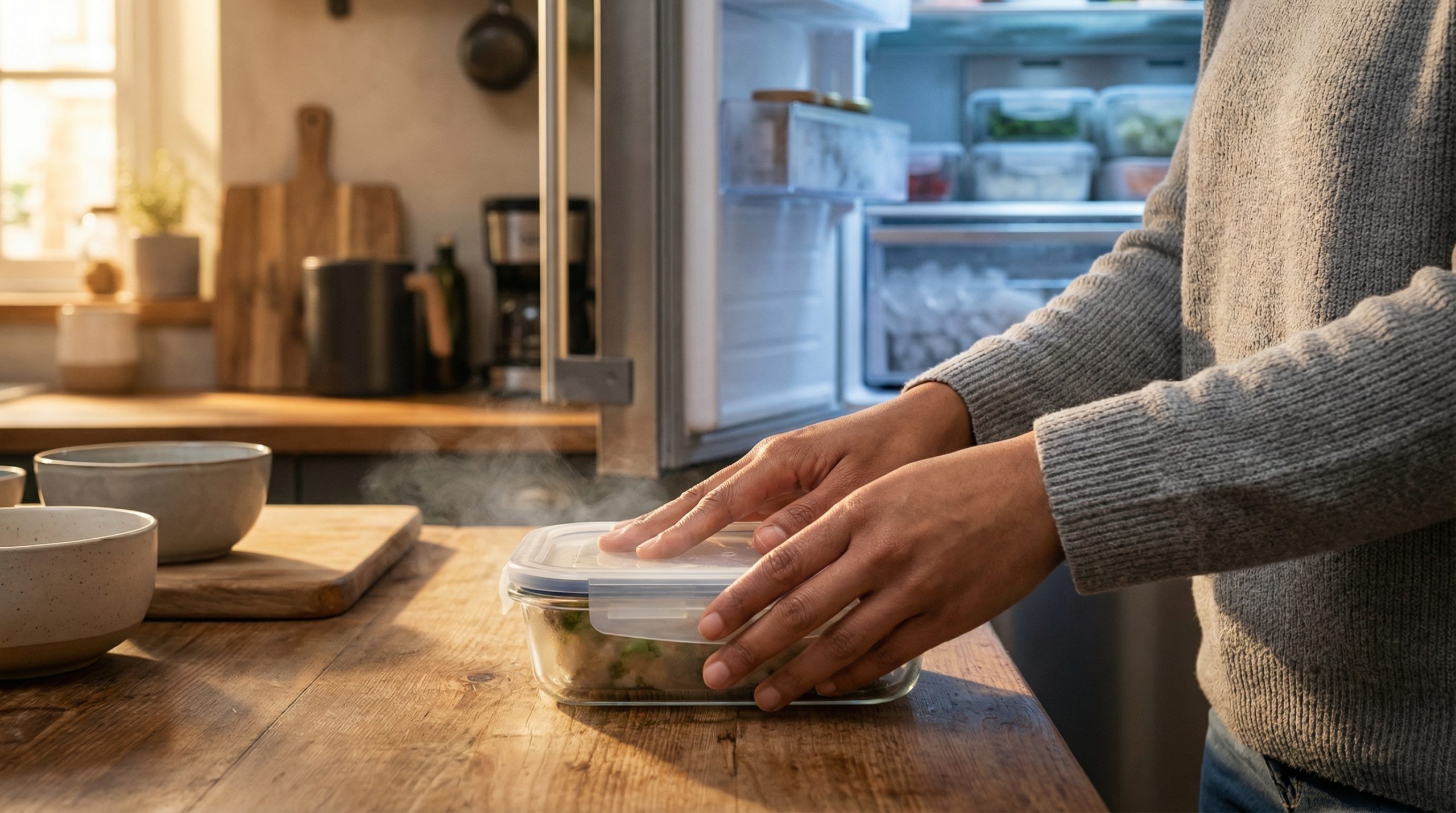 Bloqueie a entrada de ar (e gelo) ao Congelar e Armazenar