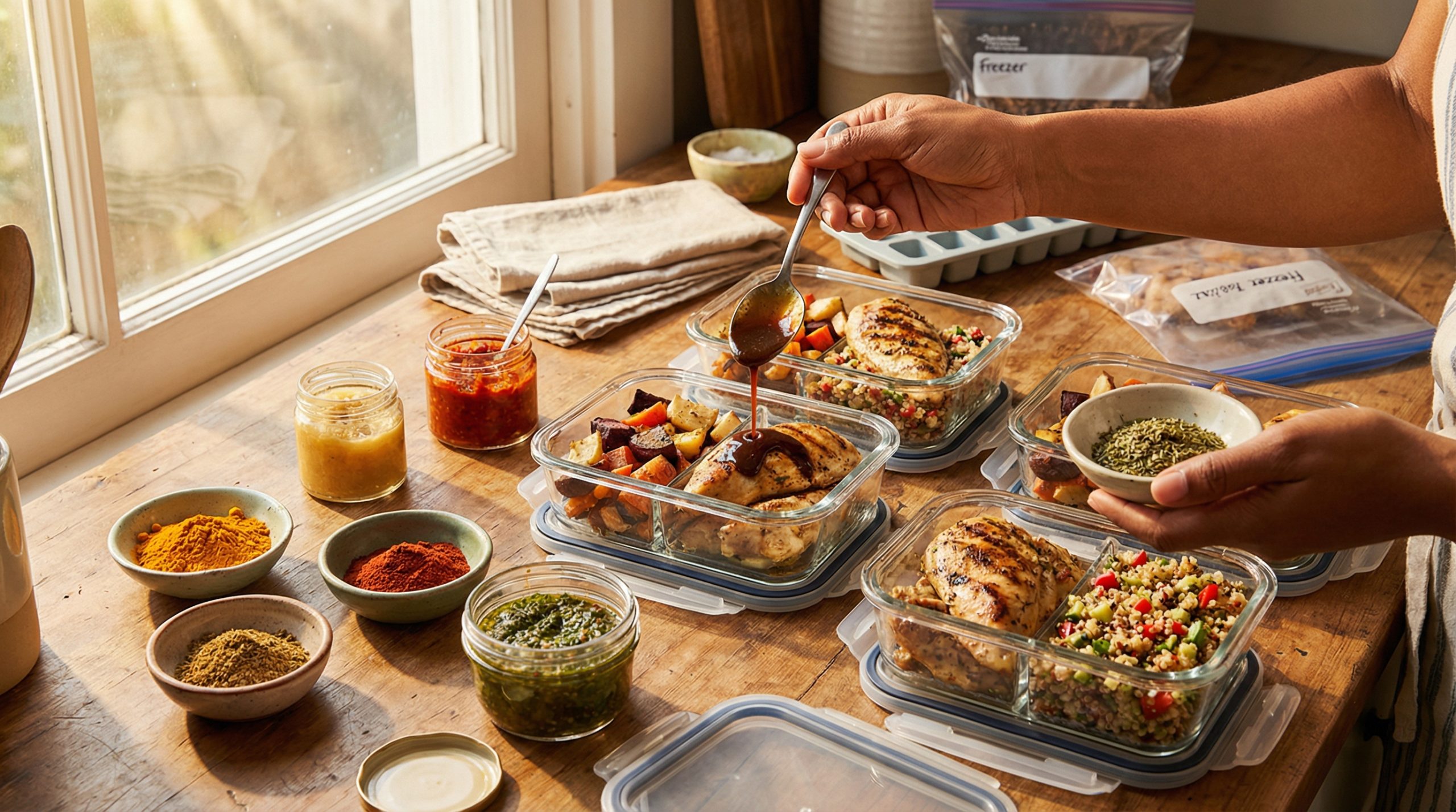 Multiplique o menu (sem trabalho) pelos Temperos e Molhos