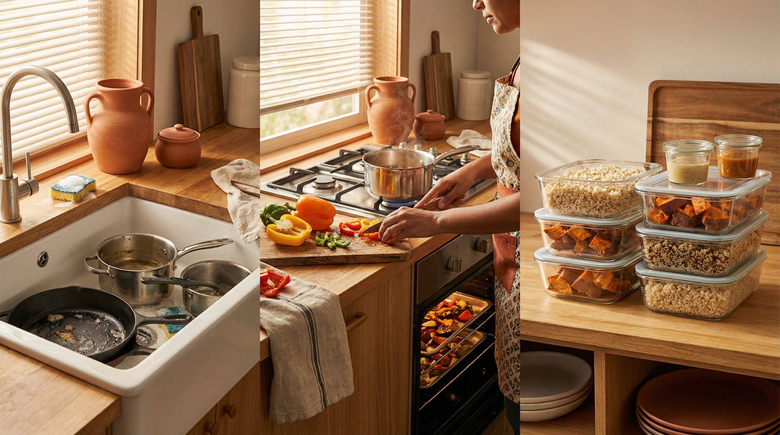 Preparo em Lote: a ordem certa zera a louça