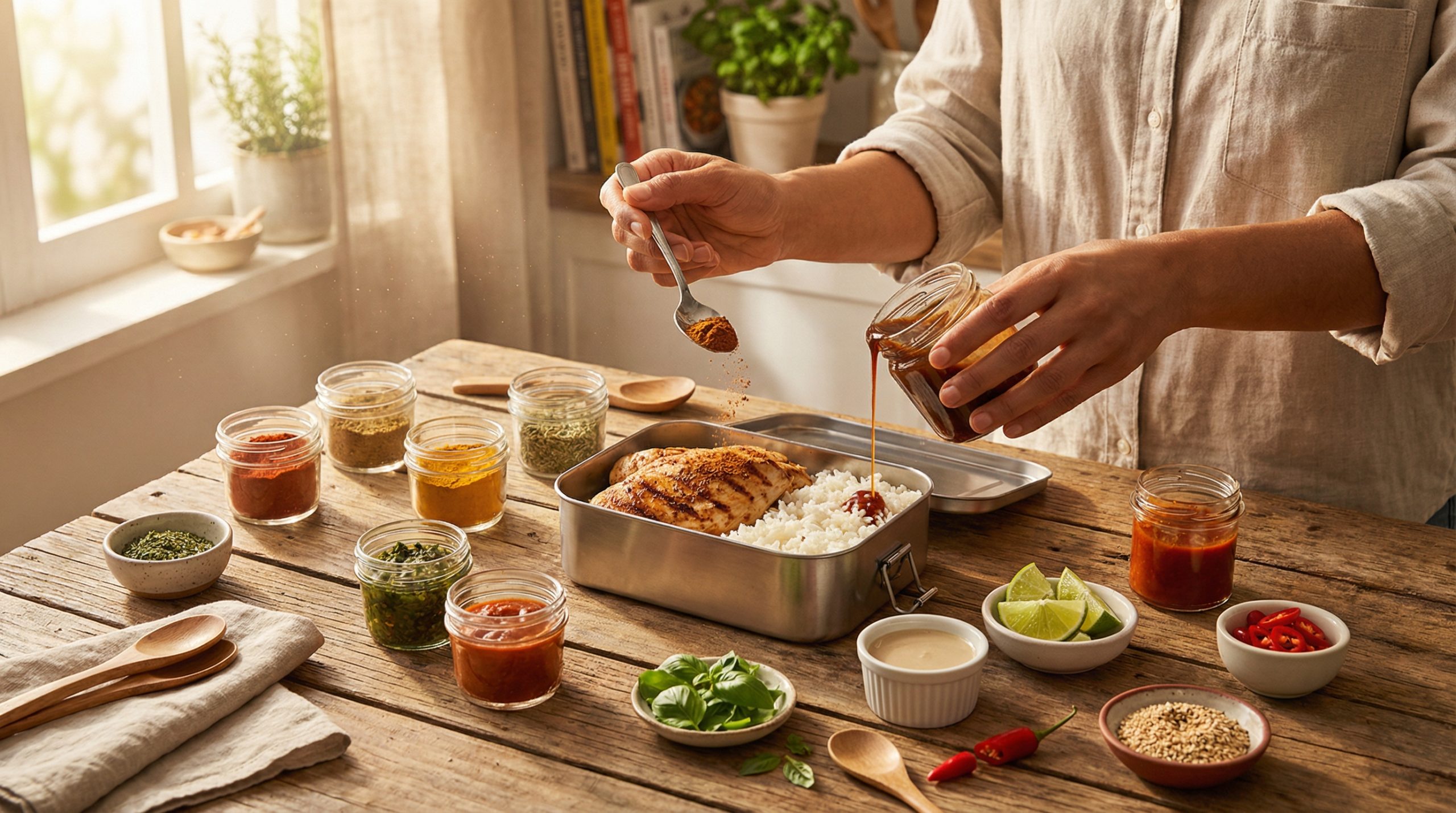 Menu inédito todo dia: alterne Temperos e Molhos