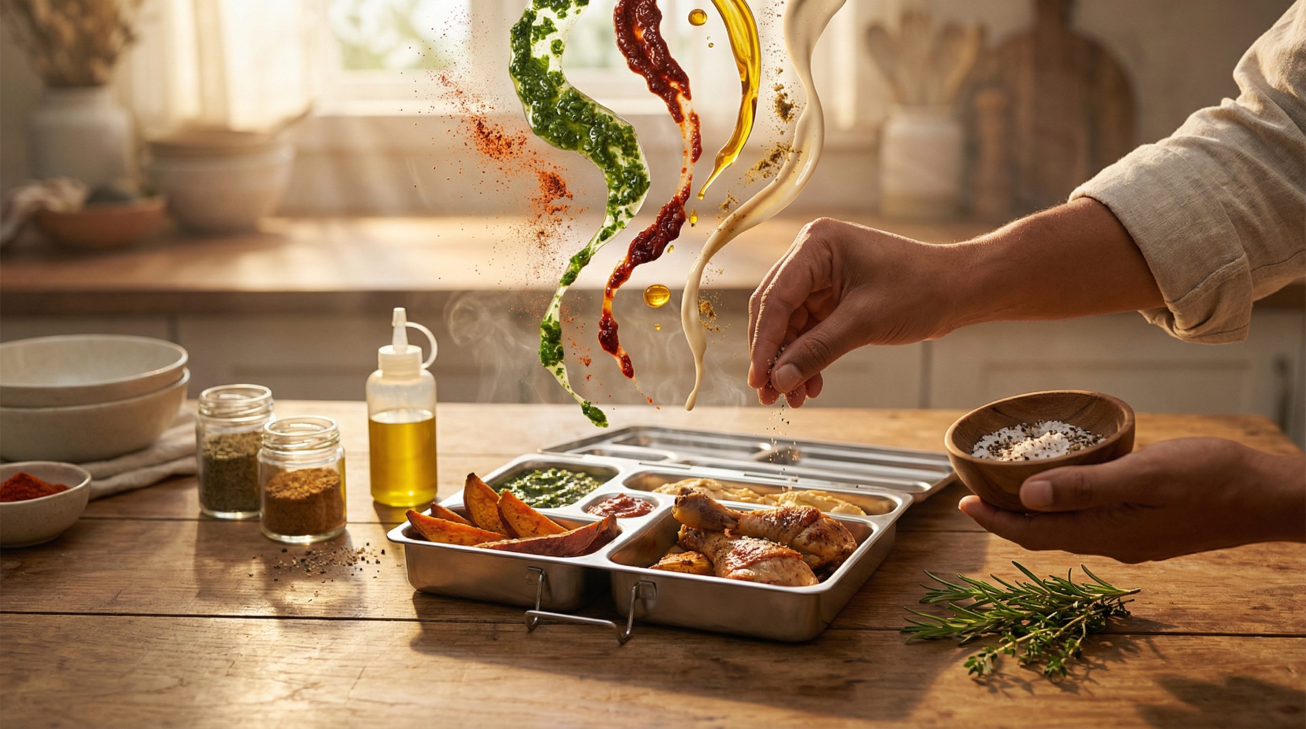 Varie o sabor (não o trabalho) via Temperos e Molhos